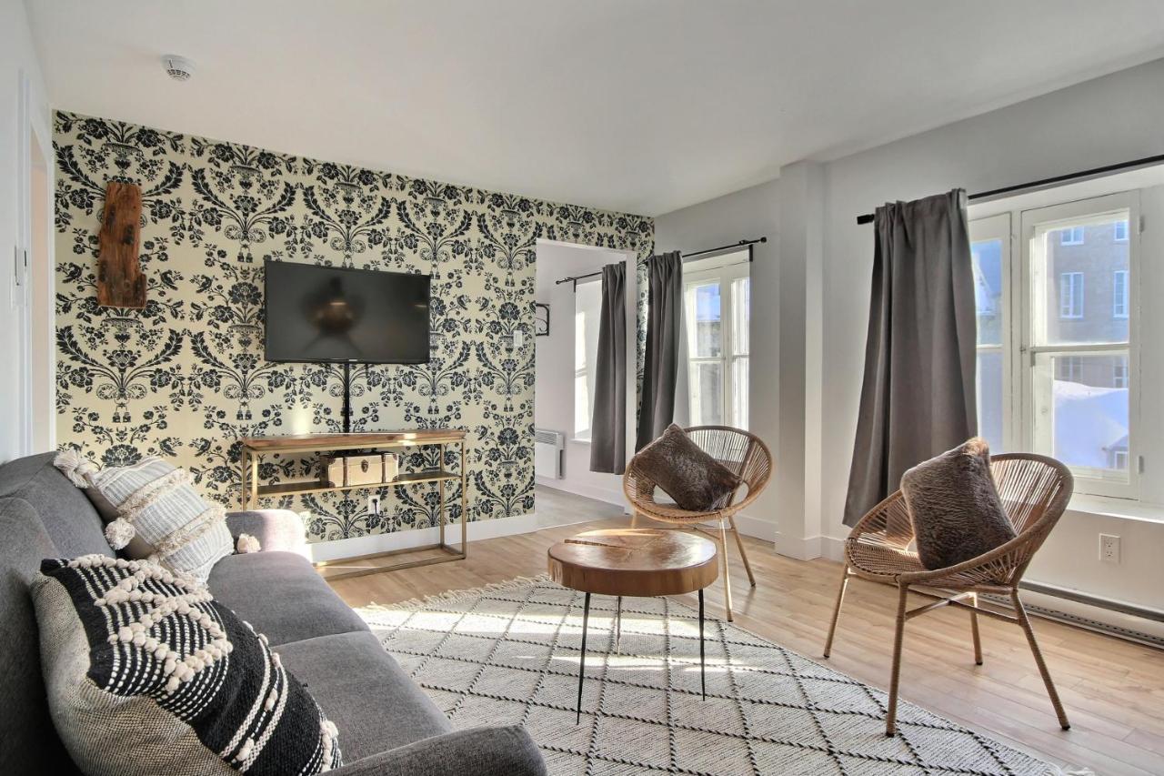 North House - Unique And Sunny Top Floor Old Quebec Gem Экстерьер фото